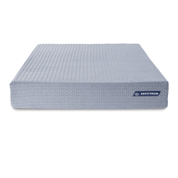 Serta Spectrum 10" Plush Gel Memory Foam Mattress In A Box & Reviews